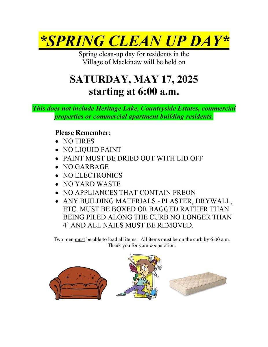 2025 Spring Clean Up 