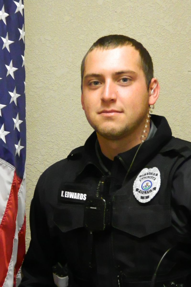 Officer Kyle Edwards Full Time Patrol Officer/SRO